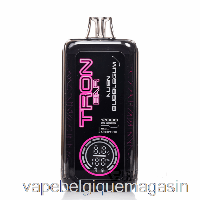 Vape Shop Bruxelles Tron ​​bar 12k Bubblegum Alien Jetable